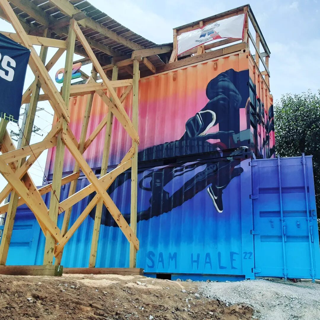 Classical Figure Container Mural — view 4