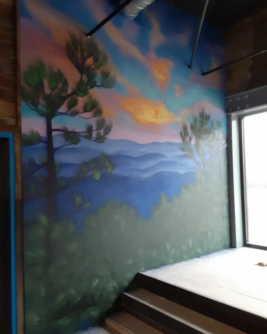 Ozark Stairwell Mural