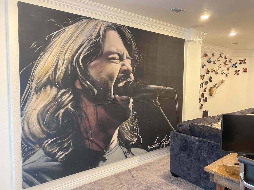 Private Rock Vocalist Mural