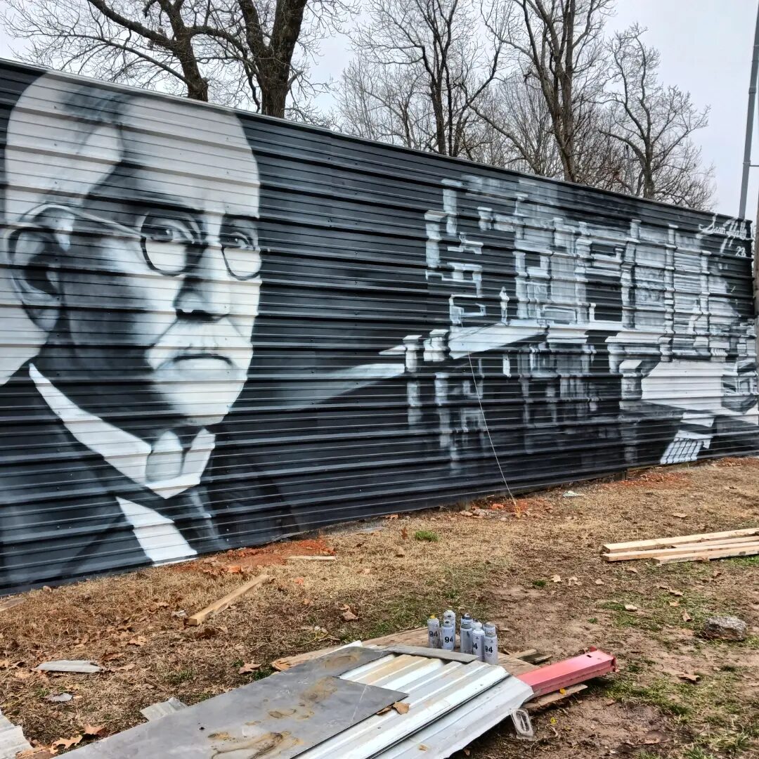 Railroad Heritage Mural — view 2