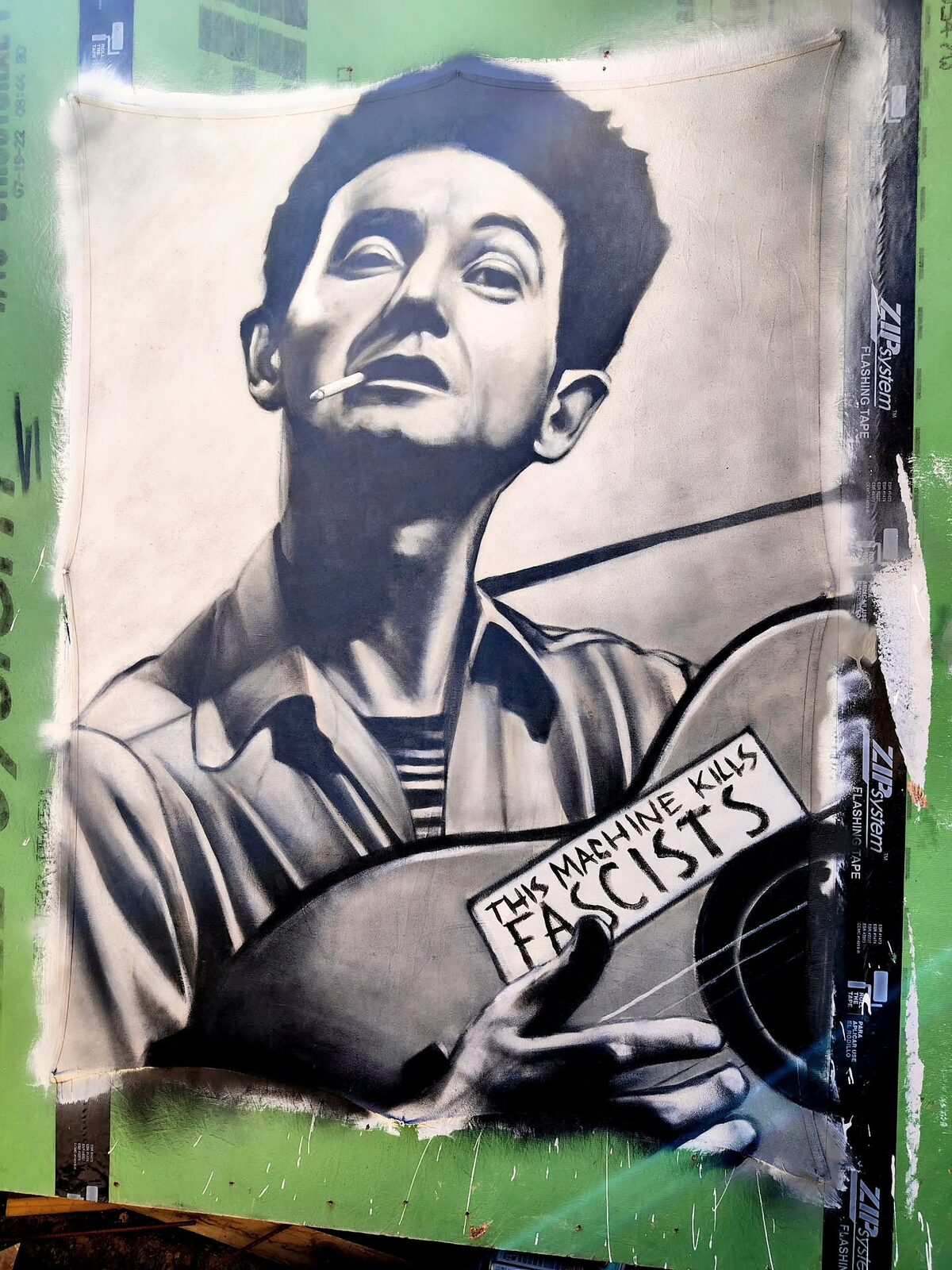 Woody Guthrie — This Machine Kills Fascists — view 2