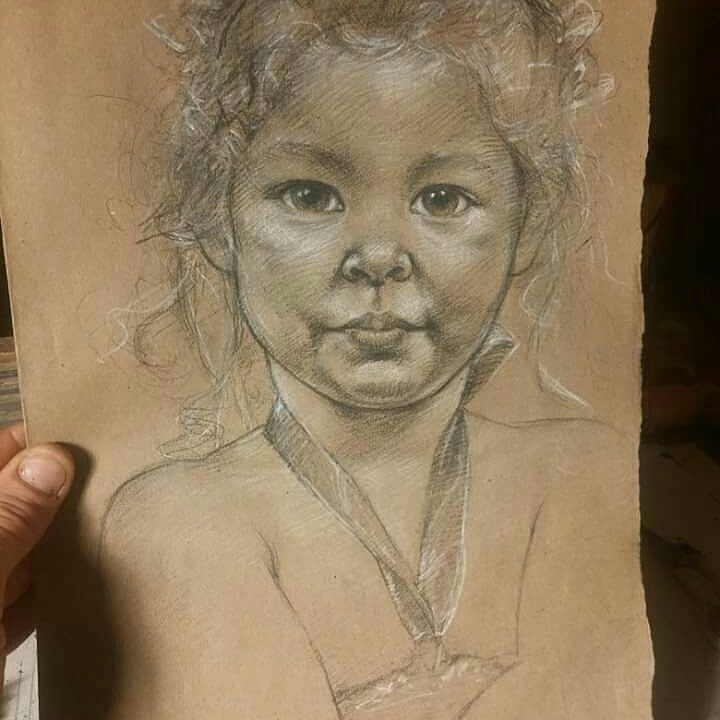 Rock Portrait Mural — Instagram photograph from 2017-12-04