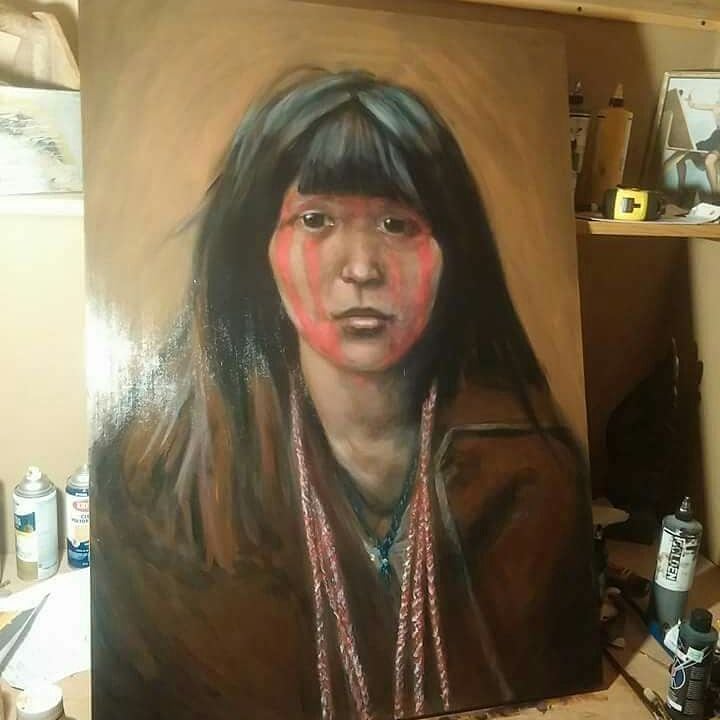 Rock Portrait Mural — Instagram photograph from 2017-12-04