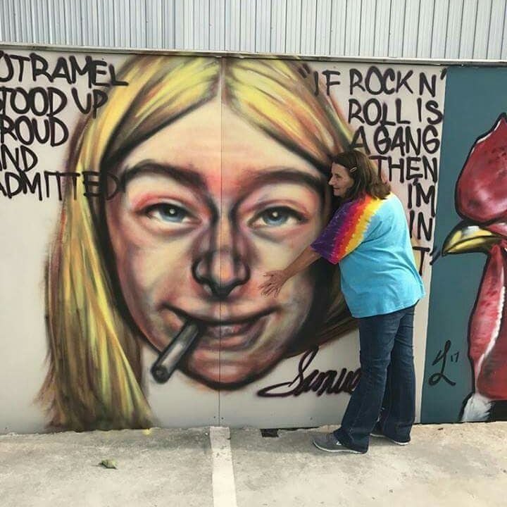 Rock Portrait Mural — Instagram photograph from 2018-02-15