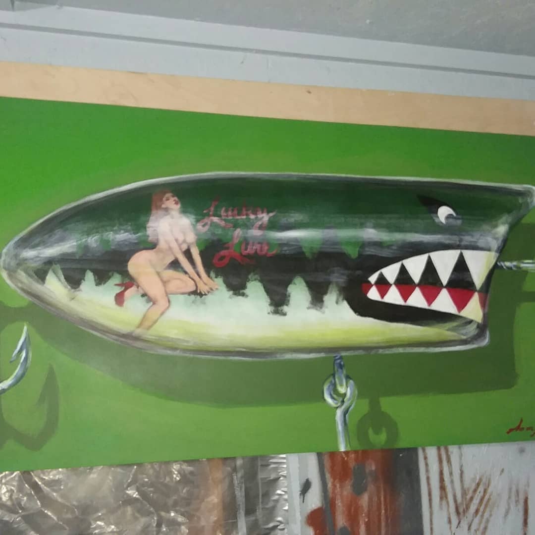 Lucky Luce Painted Tank — Instagram photograph from 2019-07-21