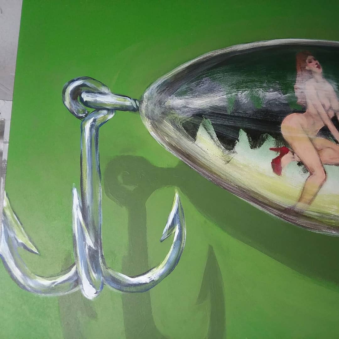Lucky Luce Painted Tank — Instagram photograph from 2019-07-21