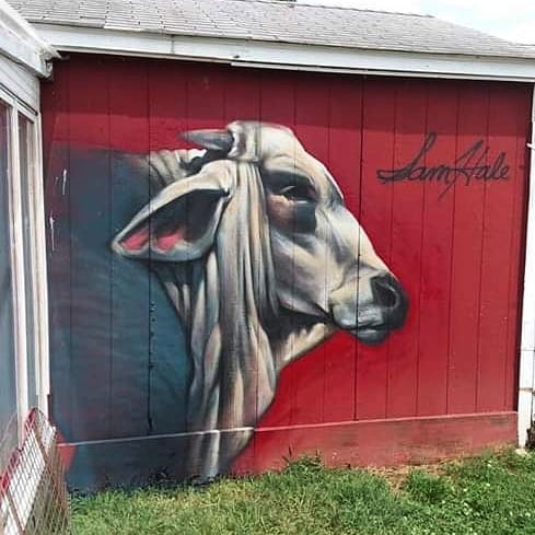 Berryville Cow Mural