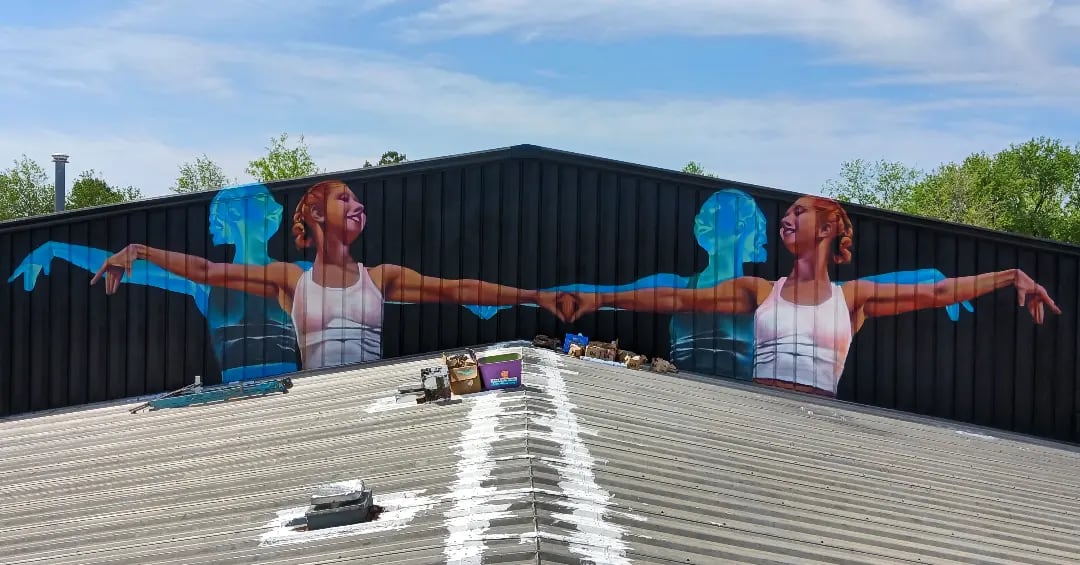 Open Arms Mural — Instagram photograph from 2023-05-08