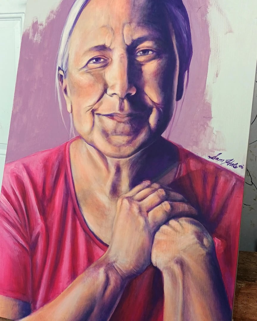 Red Shirt Portrait